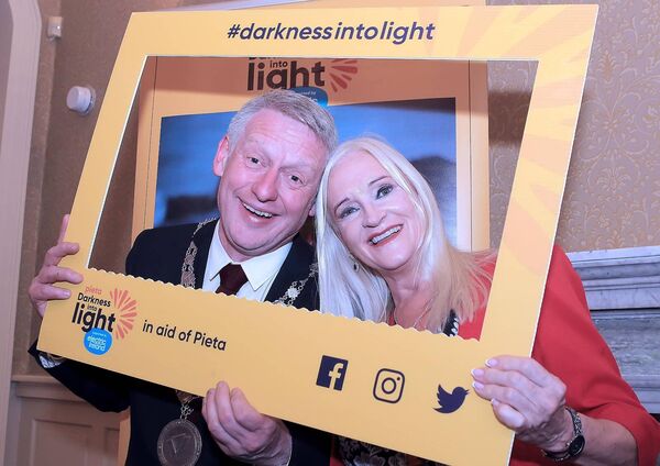 The Mayor of Waterford City & County, Cllr. Jason Murphy pictured with local Pieta committee member Jo Cregan at the Darkness Into Light 2025 launch in the Mayor's Parlour, City Hall. The Mayor of Waterford City & County, Cllr. Jason Murphy pictured with local Pieta committee member Jo Cregan at the Darkness Into Light 2025 launch in the Mayor's Parlour, City Hall.