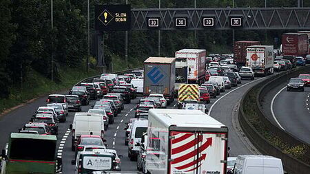 Nearly 5,900 incidents took place on the M50 last year