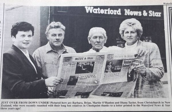 A tale from Down Under thanks to Waterford News &amp; Star