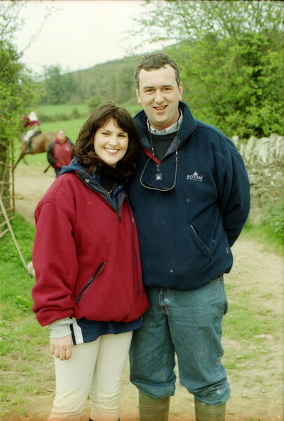 Imelda and Stephen Walsh, at the 1999 Woostown Harriers Hunter Trials. Imelda and Stephen Walsh, at the 1999 Woostown Harriers Hunter Trials.