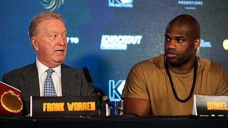 Frank Warren hopes Daniel Dubois faces Oleksandr Usyk in unification bout