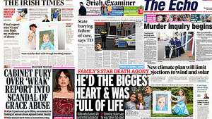 What the papers say: Wednesday's front pages