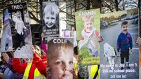 WATCH: Major protest over lack of provision of school places for people with additional needs