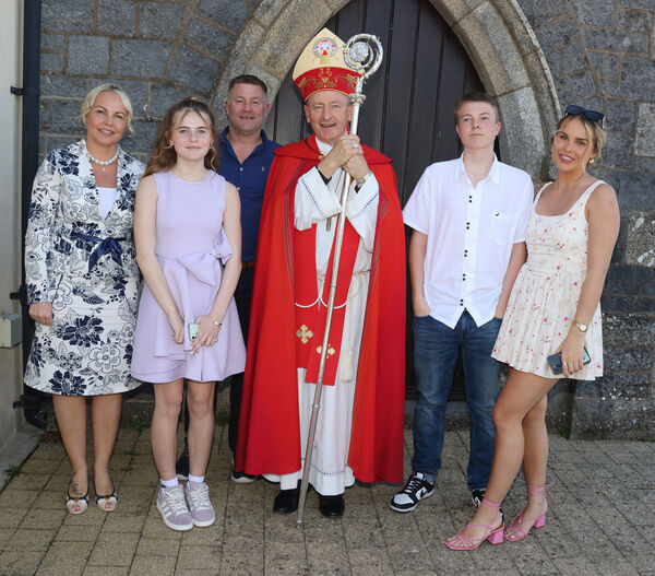 Emily Deevy, St. Mary's Ballygunner, who was confirmed by Bishop Alphonsus Cullinan at St. Mary's Church. Emily Deevy, St. Mary's Ballygunner, who was confirmed by Bishop Alphonsus Cullinan at St. Mary's Church.