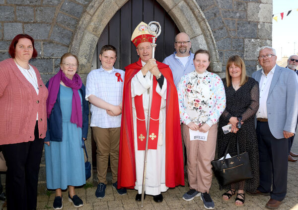 Michael Byrne, St. Mary's Ballygunner, who was confirmed by Bishop Alphonsus Cullinan at St. Mary's Church. Michael Byrne, St. Mary's Ballygunner, who was confirmed by Bishop Alphonsus Cullinan at St. Mary's Church.