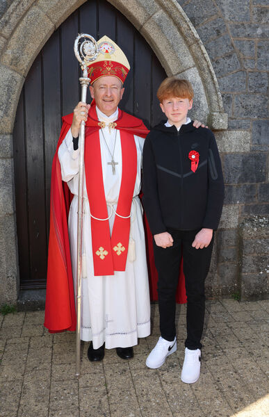 Tadhg Forristal, St. Mary's Ballygunner, who was confirmed by Bishop Alphonsus Cullinan at St. Mary's Church. Tadhg Forristal, St. Mary's Ballygunner, who was confirmed by Bishop Alphonsus Cullinan at St. Mary's Church.