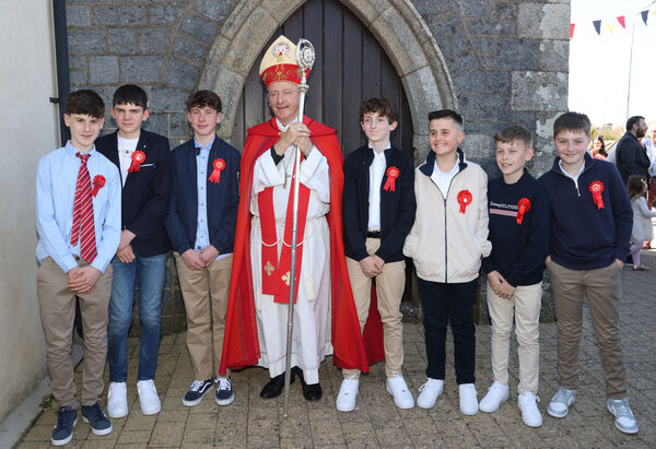 Pupils from St. Mary's Ballygunner, who were confirmed by Bishop Alphonsus Cullinan at St. Mary's Church. Pupils from St. Mary's Ballygunner, who were confirmed by Bishop Alphonsus Cullinan at St. Mary's Church.