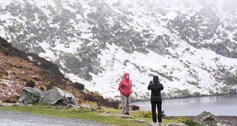 Parts of Wexford and Wicklow see snow and sleet