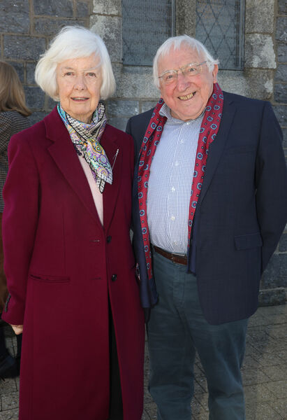 Mary and Pat Sheridan at St. Mary's Church, Ballygunner. Mary and Pat Sheridan at St. Mary's Church, Ballygunner.