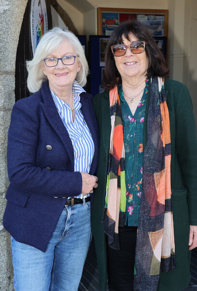 Betty Cunningham and Claire Tallon, at St. Mary's Church, Ballygunner. Betty Cunningham and Claire Tallon, at St. Mary's Church, Ballygunner.