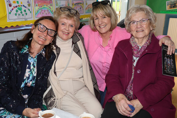 Marion, Ruth, Ann and Eileen, at St. Mary's Church, Ballygunner. Marion, Ruth, Ann and Eileen, at St. Mary's Church, Ballygunner.