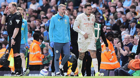 Injured Ederson to miss Everton trip as Man City focus on Champions League spot