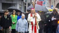 WATCH: The Good Friday procession through the streets of Waterford City