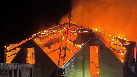 Investigation launched as much-loved Donegal church gutted by fire