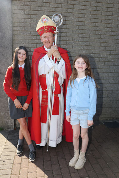  Aoife Phelan, St. Ursula's, who was confirmed by Bishop Alphonsus Cullinan at the Sacred Heart Church. 