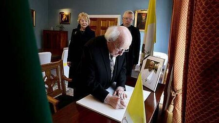 Pope Francis had ‘unfinished business’, says Michael D Higgins