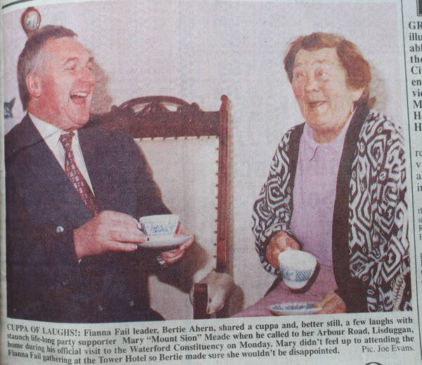 A blast from the past and a smile for the ages 