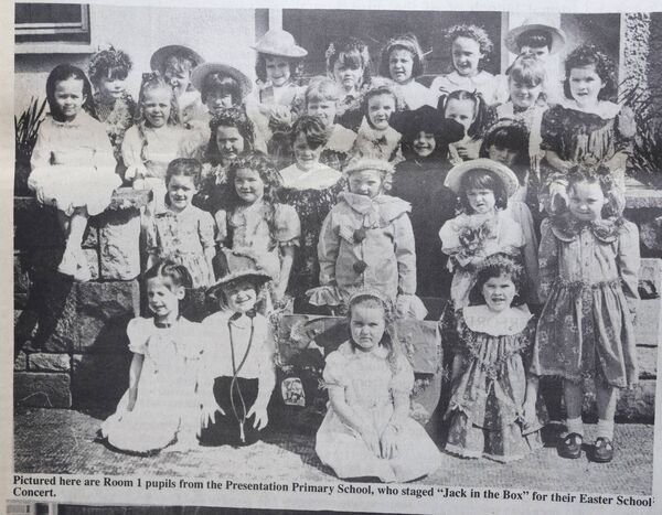 A window to the past in the Presentation Primary School