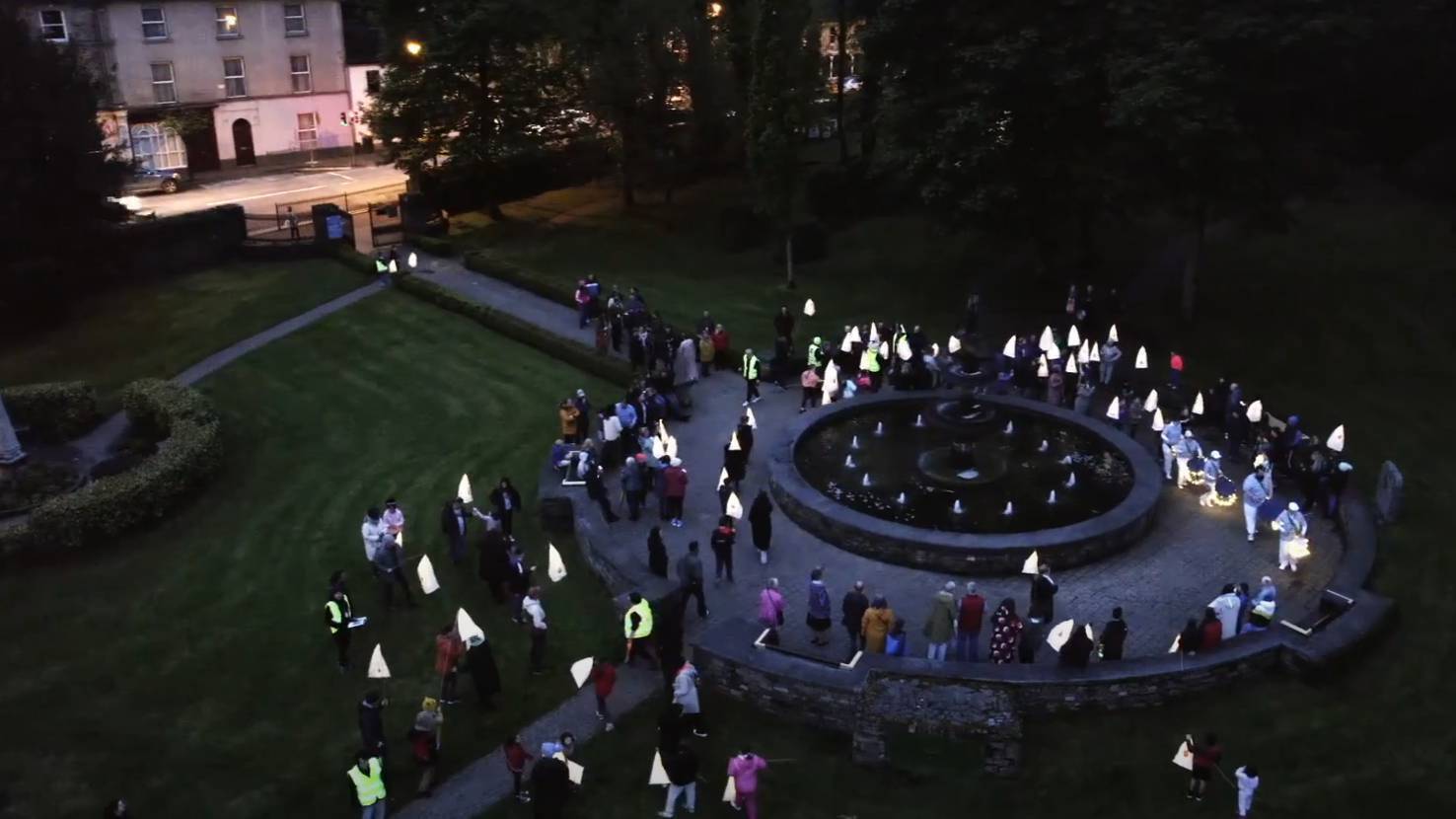 WATCH: Over 100 lanterns light up Lismore in County Waterford - Whatson ...