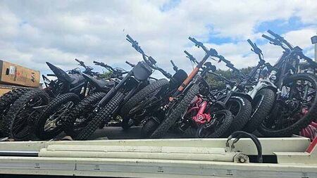 Gardaí seize 39 e-bikes in Dublin worth €130,000