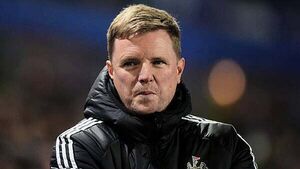 Newcastle boss Eddie Howe returns to work after recovering from pneumonia Newcastle boss Eddie Howe returns to work after recovering from pneumonia