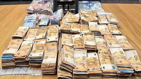 Man (30s) arrested after €638,000 cash seizure