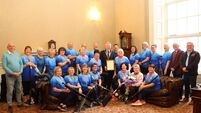 'An unwavering belief in life after diagnosis,' Waterford Dragon Boat Club honoured