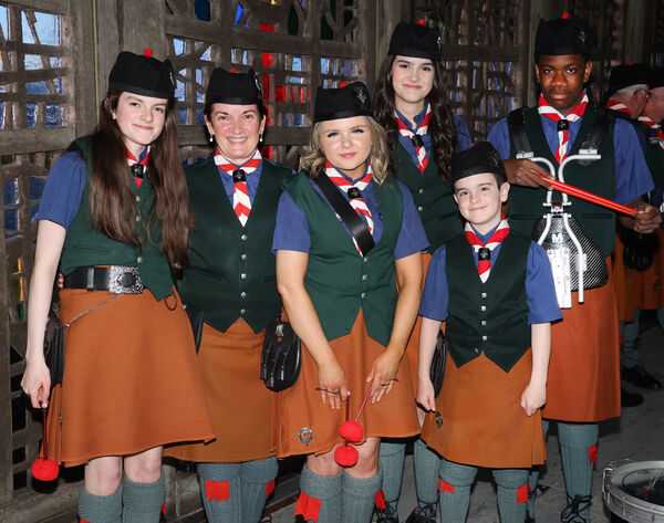  Members of the De La Salle Piped Band, at the Sacred Heart Church for the annual, Waterford City Massed Band, charity concert 2025, in aid of, Special Olympics Waterford, Irish Red Cross, Waterford Branch and 50 Shades of Exceptional. Photo: Joe Evans
