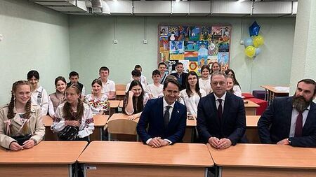 Irish funds help open underground school bunker in Ukraine