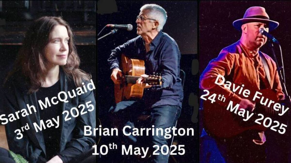Unmissable live events taking place at Tramore Coastguard Cultural Centre this May