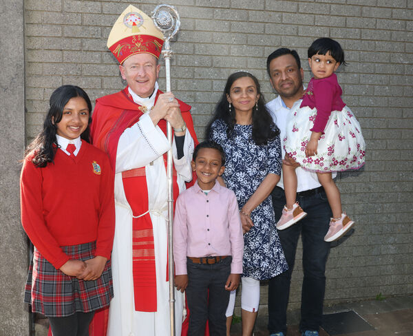 Ann Catherine Geo, St. Ursula's, who was confirmed by Bishop Alphonsus Cullinan at the Sacred Heart Church. Ann Catherine Geo, St. Ursula's, who was confirmed by Bishop Alphonsus Cullinan at the Sacred Heart Church.