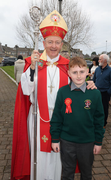  Jack Walsh, St. Paul's, who was confirmed by Bishop Alphonsus Cullinan, at St. Paul's Church. Photo: Joe Evans