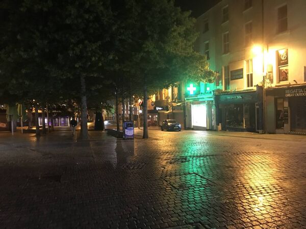 City Centre, Saturday night. Photo taken September 2024. 