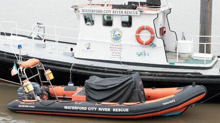 Person rescued from the water in multi-agency response to an incident in Waterford 