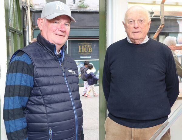 Christy Gallagher and Joe Widger. Pic: Joe Evans Christy Gallagher and Joe Widger. Pic: Joe Evans