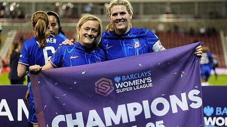 Thursday’s briefing: Chelsea win WSL title as focus turns to Europa League