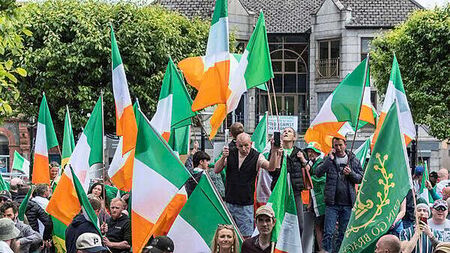 Businesses left frustrated as immigration protestors kept apart by large Garda operation in Donegal