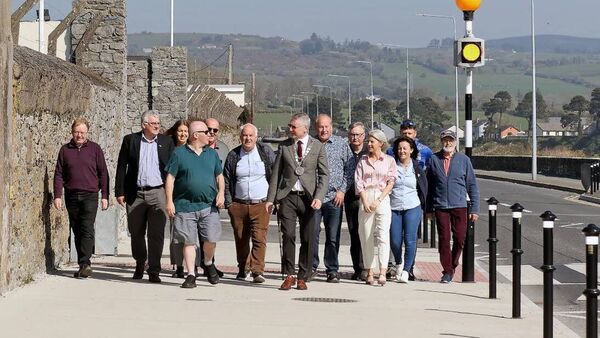 Active Travel upgrades in County Waterford town are officially celebrated