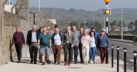 Active Travel upgrades in County Waterford town are officially celebrated