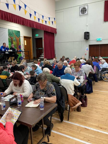 The last bingo session before the summer break was a great success