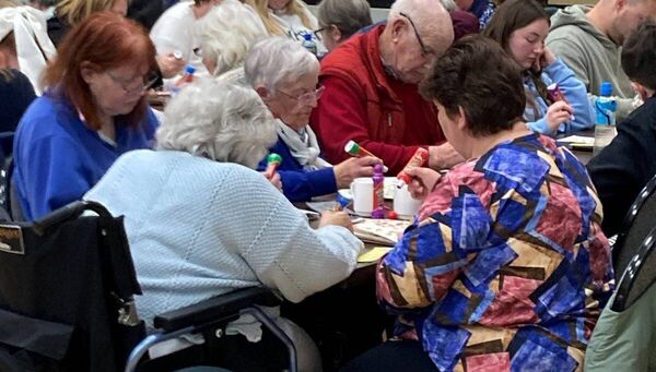 The last bingo session before the summer break was a great success