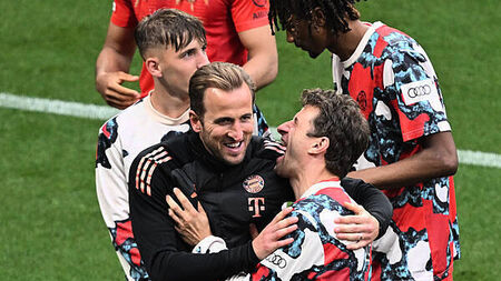 Long time coming – Harry Kane savours first trophy as Bayern Munich celebrate