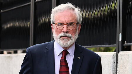 Gerry Adams says Spotlight allegations undermine peace progress