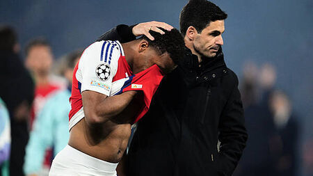 Mikel Arteta claims Arsenal were the best team in this season’s Champions League