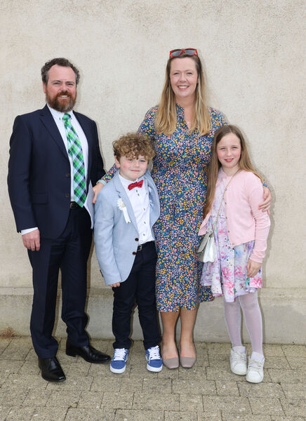  Mikey, Gaelscoil Phort Láirge, who received his First Holy Communion at St. Mary's Church, Ballygunner.