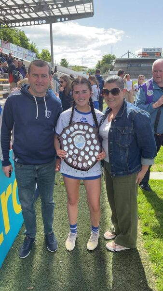 Everyone in Portlaw was proud of Matilda and her Waterford teammates on securing the U16 All-Ireland title
