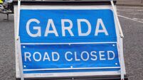 A section of the N72 in Waterford is closed due to a road traffic incident