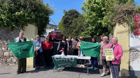 'More like punishment' - Waterford protest over attempted eviction of woman in IPAS centre to Donegal