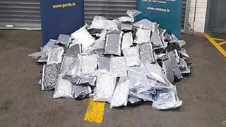 Cannabis worth €1.8m seized in Co Louth in joint Garda and Revenue operation