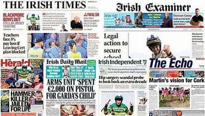 What the papers say: Tuesday's front pages What the papers say: Tuesday's front pages